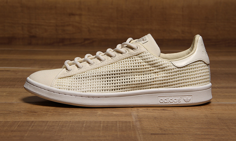 adidas stan smith woven beige